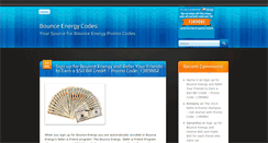 Desktop Screenshot of bounceenergycodes.com